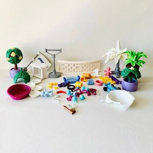 Playmobil Accessories Teddy Plants More Lot